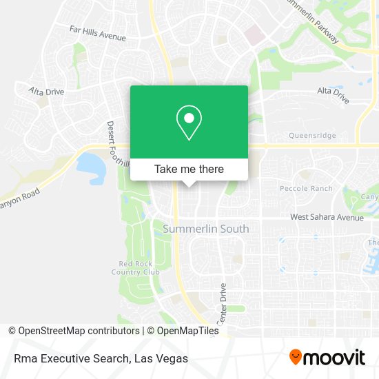 Rma Executive Search map