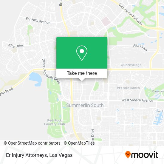 Er Injury Attorneys map