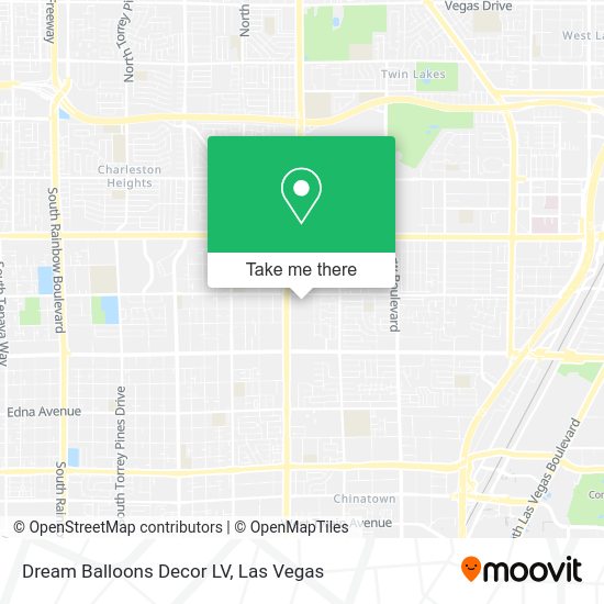 Dream Balloons Decor LV map