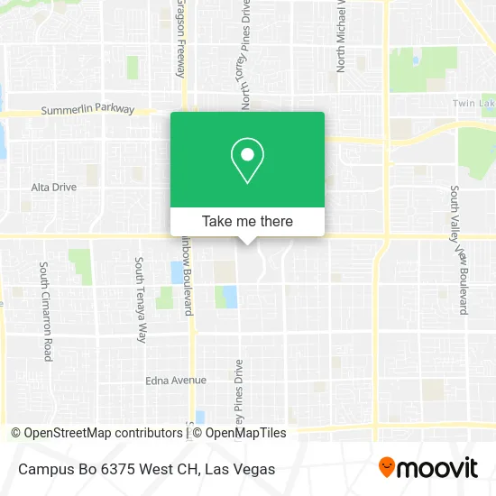 Campus Bo 6375 West CH map