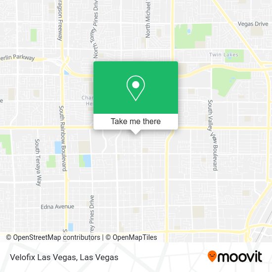 Mapa de Velofix Las Vegas