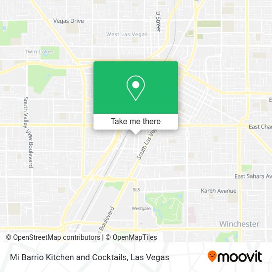 Mapa de Mi Barrio Kitchen and Cocktails