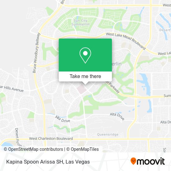 Mapa de Kapina Spoon Arissa SH