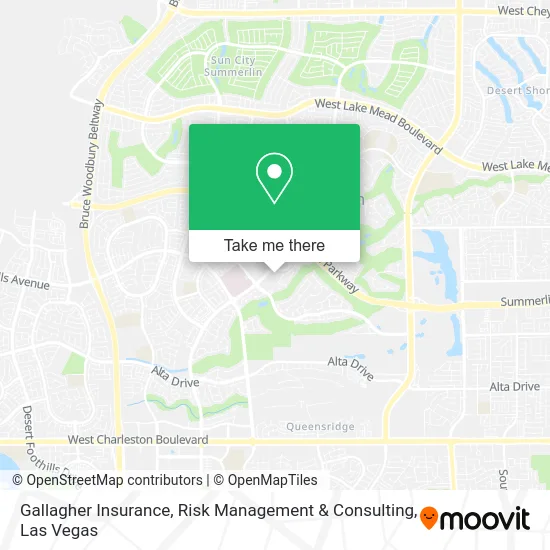 Mapa de Gallagher Insurance, Risk Management & Consulting