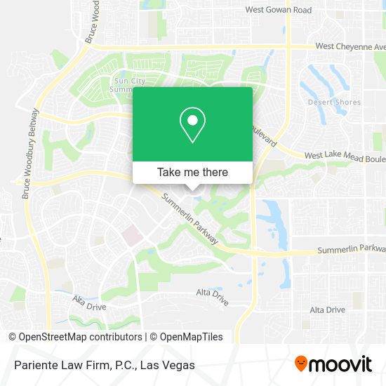 Mapa de Pariente Law Firm, P.C.