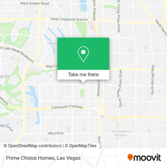 Prime Choice Homes map