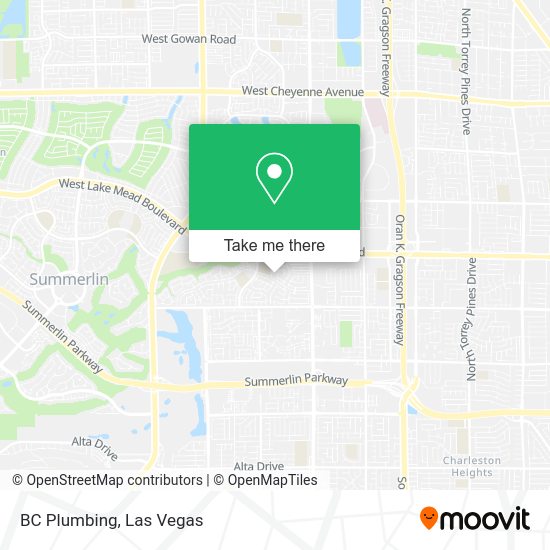 Mapa de BC Plumbing