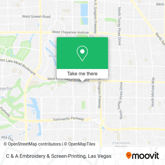 C & A Embroidery & Screen-Printing map