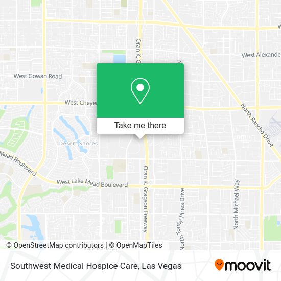 Southwest Medical Hospice Care map