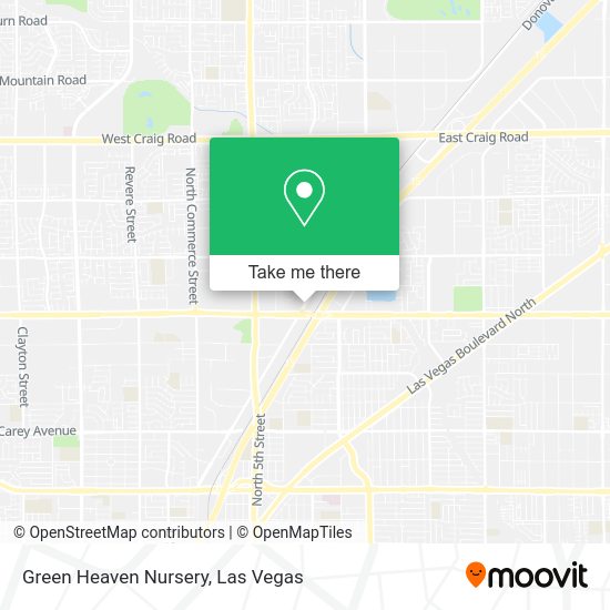 Mapa de Green Heaven Nursery