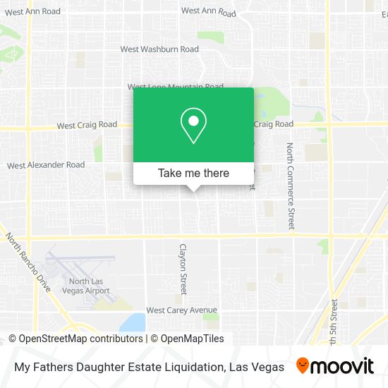 Mapa de My Fathers Daughter Estate Liquidation