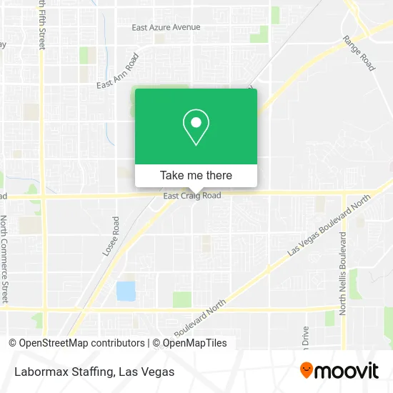 Mapa de Labormax Staffing