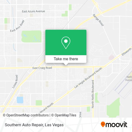Southern Auto Repair map