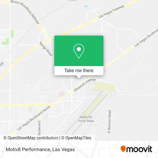 Motiv8 Performance map