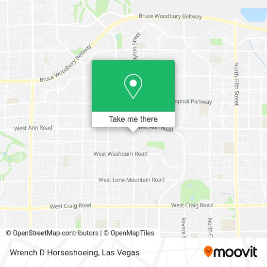 Wrench D Horseshoeing map