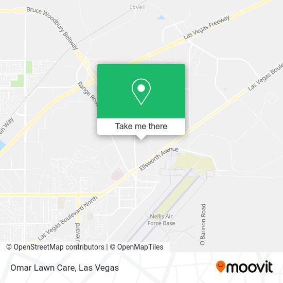 Mapa de Omar Lawn Care