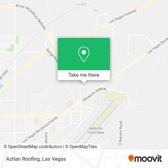 Mapa de Aztlan Roofing