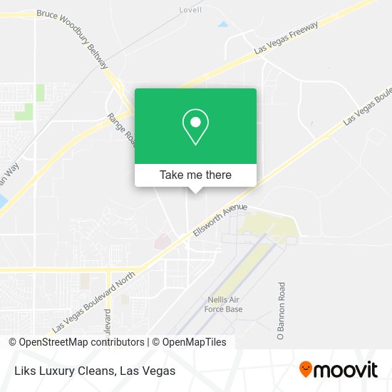 Mapa de Liks Luxury Cleans