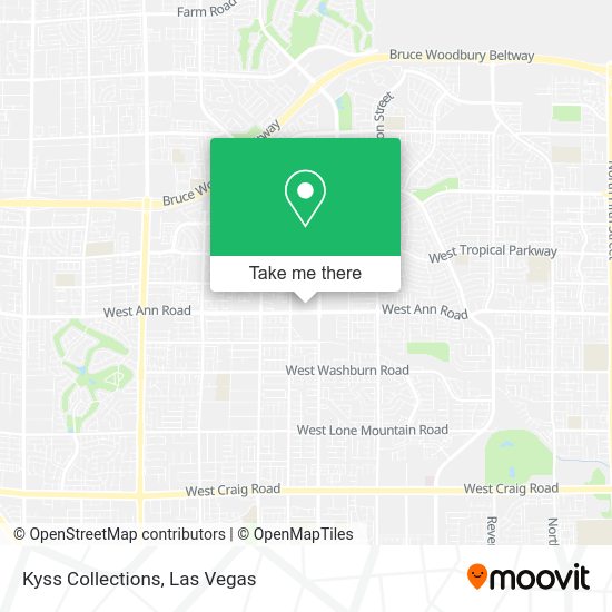Mapa de Kyss Collections