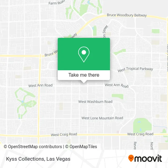 Kyss Collections map