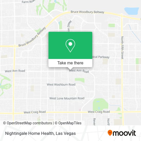 Nightingale Home Health map