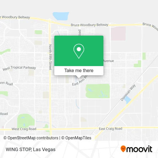 Mapa de WING STOP