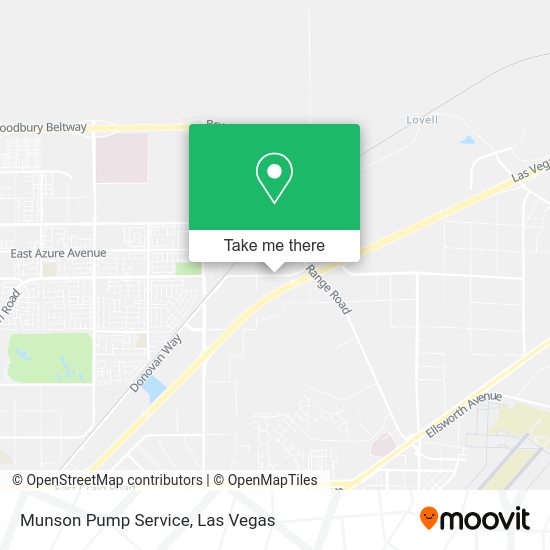 Mapa de Munson Pump Service