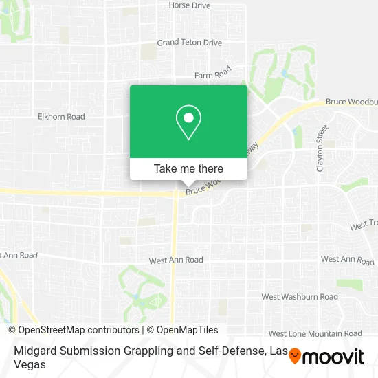 Mapa de Midgard Submission Grappling and Self-Defense