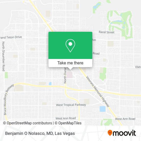 Mapa de Benjamin O Nolasco, MD