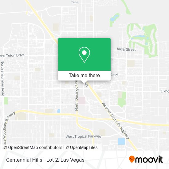 Centennial Hills - Lot 2 map