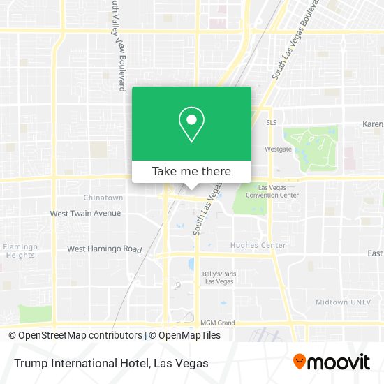 Trump International Hotel map