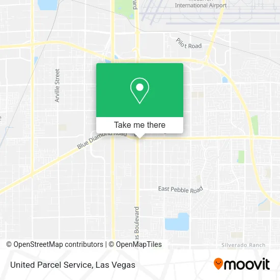 Mapa de United Parcel Service