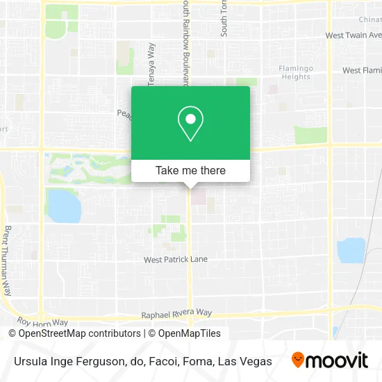 Ursula Inge Ferguson, do, Facoi, Foma map