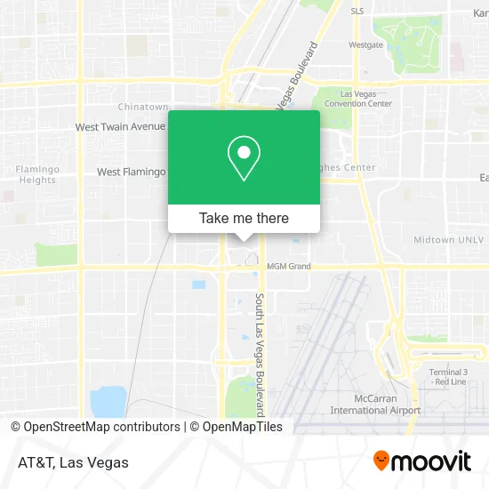 AT&T map