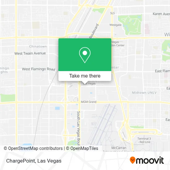 ChargePoint map