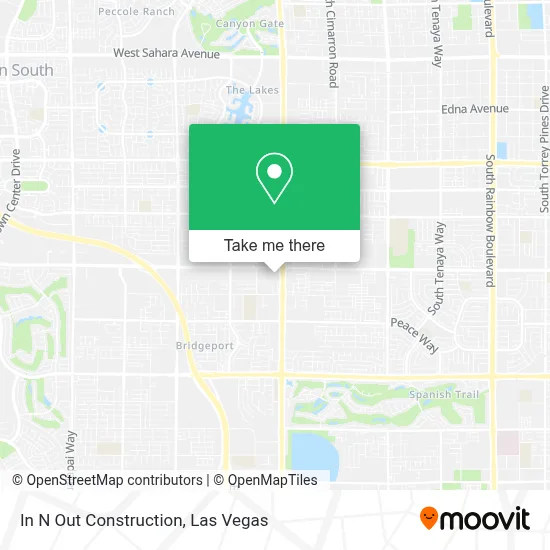 In N Out Construction map