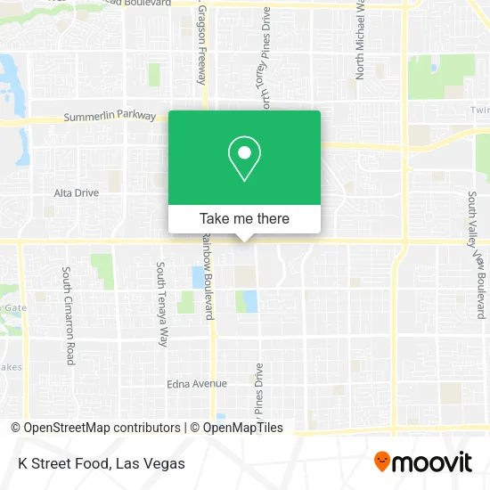 K Street Food map