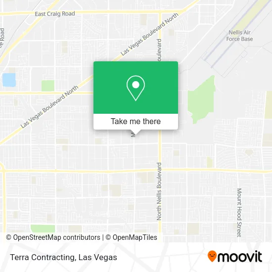 Mapa de Terra Contracting