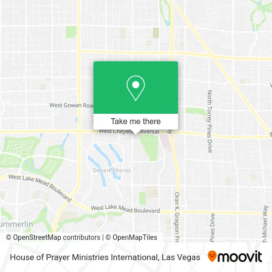 House of Prayer Ministries International map