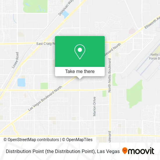 Distribution Point (the Distribution Point) map