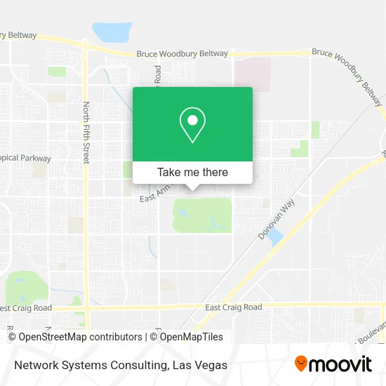 Mapa de Network Systems Consulting
