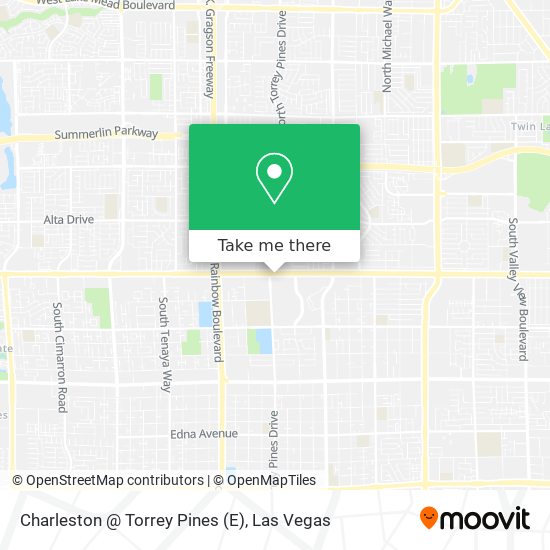 Charleston @ Torrey Pines (E) map