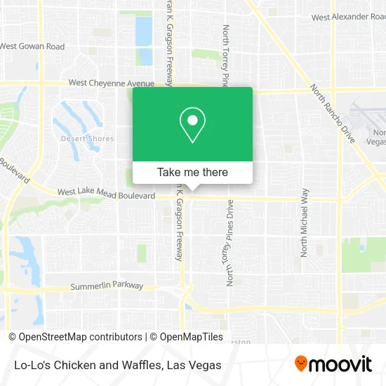 Mapa de Lo-Lo's Chicken and Waffles