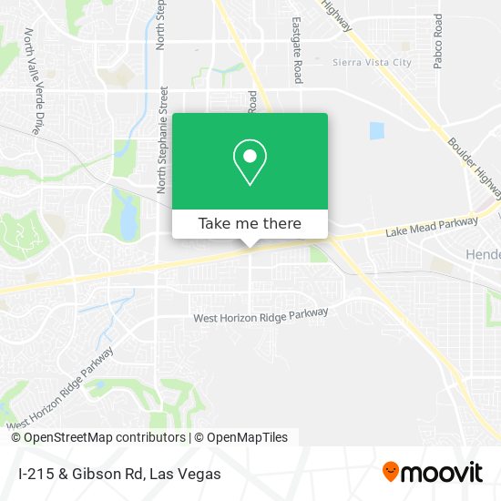 Mapa de I-215 & Gibson Rd