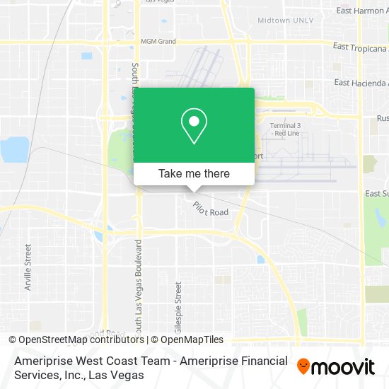 Ameriprise West Coast Team - Ameriprise Financial Services, Inc. map