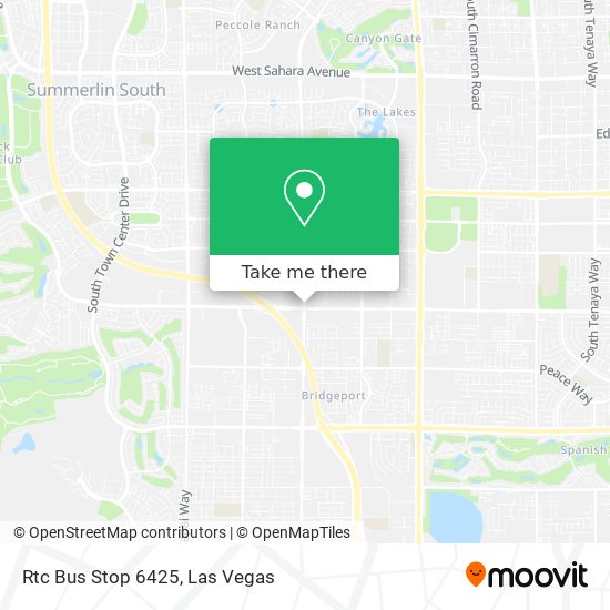 Mapa de Rtc Bus Stop 6425