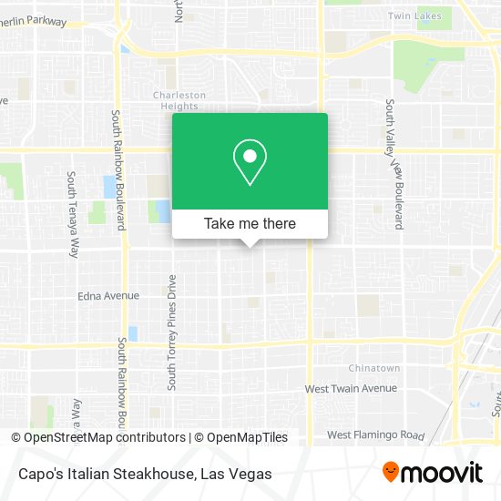 Capo's Italian Steakhouse map