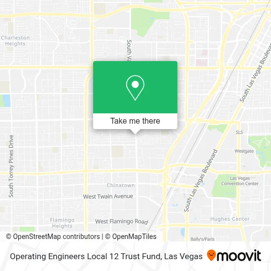 Operating Engineers Local 12 Trust Fund map