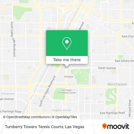 Turnberry Towers Tennis Courts map