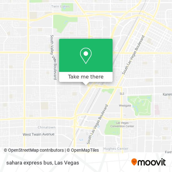 sahara express bus map